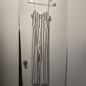 Berksha size S long striped jumpsuit